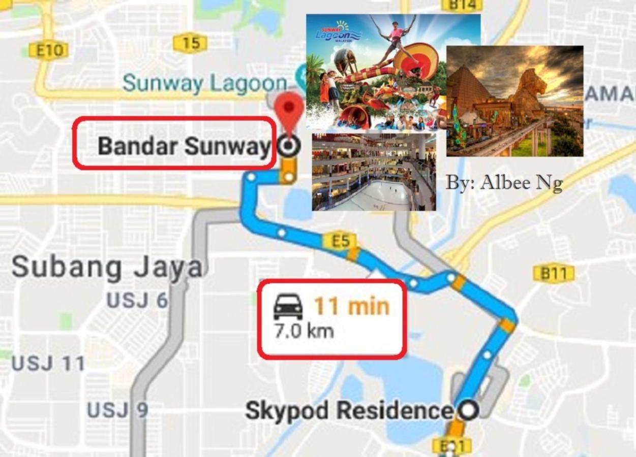 Puchong Skypod Residence @ Hostay 외부 사진