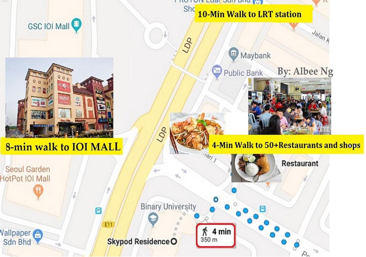 Puchong Skypod Residence @ Hostay 외부 사진
